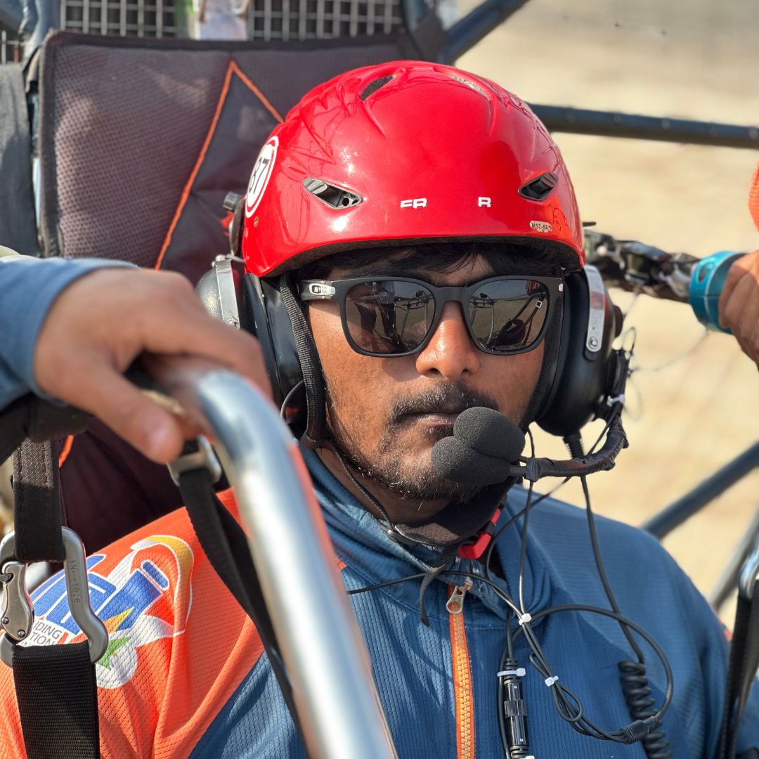 Chandru Paramotor Pilot | Paramotor India Over 3000+ flights